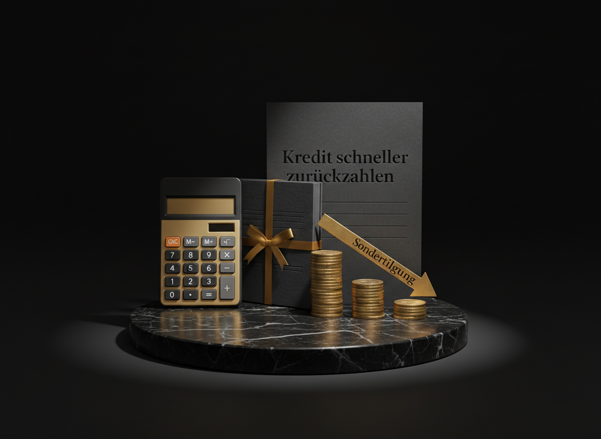 Kredit schneller zurückzahlen: Sondertilgung, Ablösung und Vorfälligkeitsentschädigung